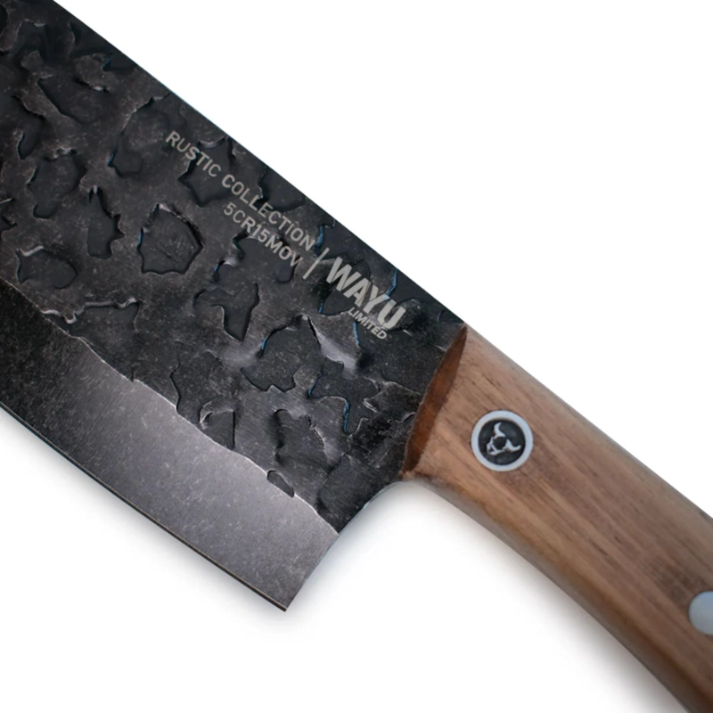 CUCHILLO CHEF WAYU CON FUNDA RUSTIC COLECCTION COCINA - 2
