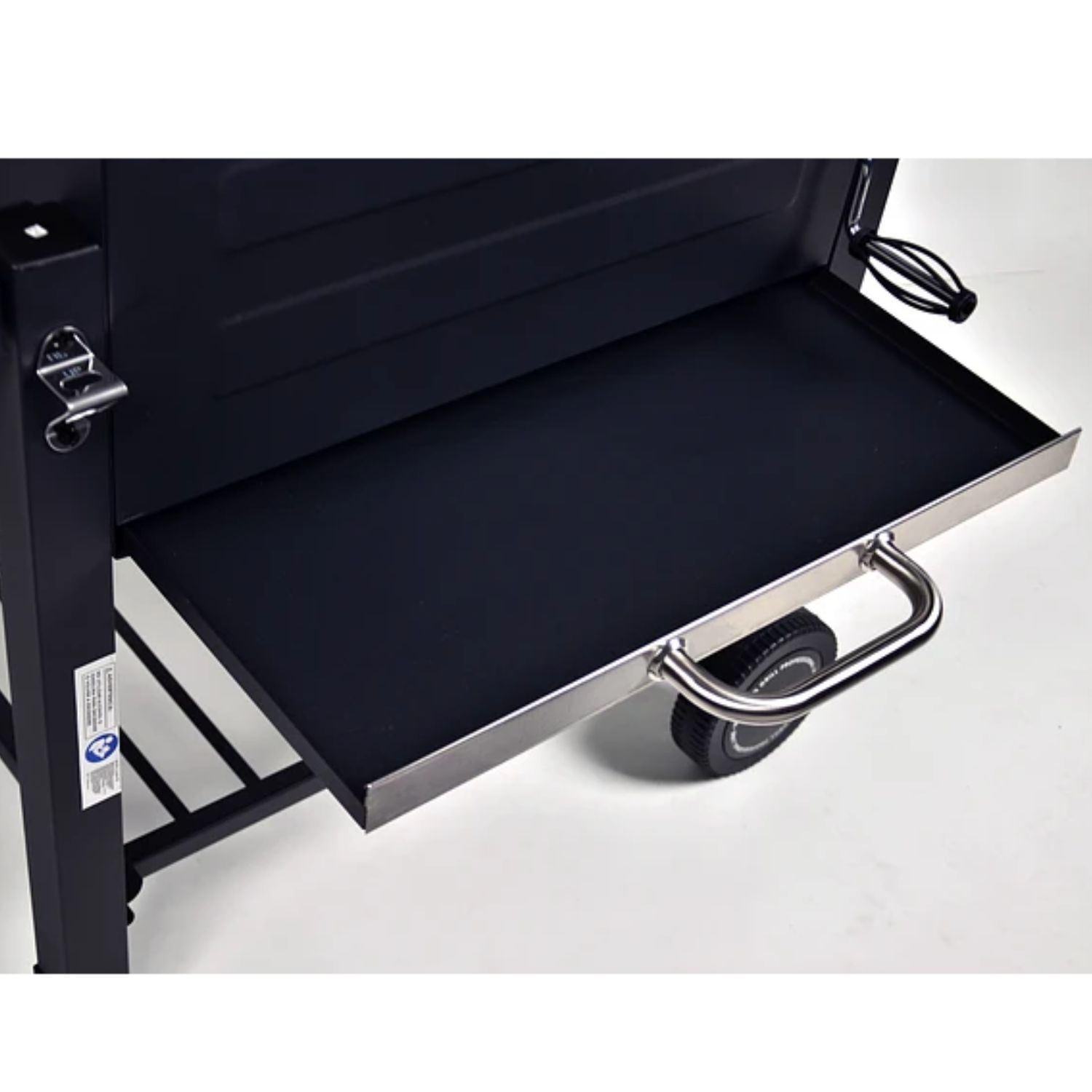 PARRILLA A CARBON CON SPIEDO WAYU RUEDAS BBQ GRILL ASADOS - 8