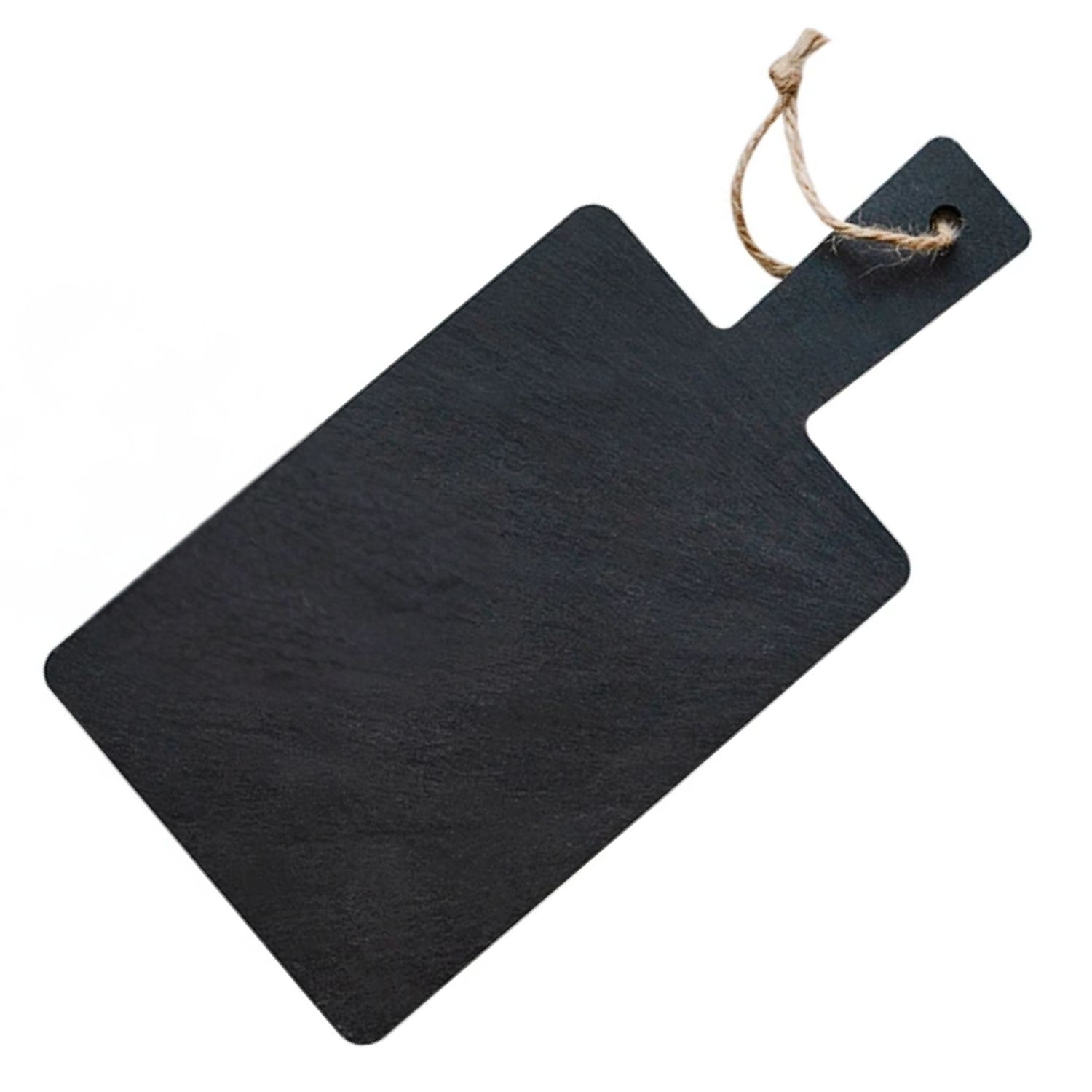 SET APERITIVO 3 PIEZAS TABLA 28X14CM PIEDRA PIZARRA WAYU COCINA - 2