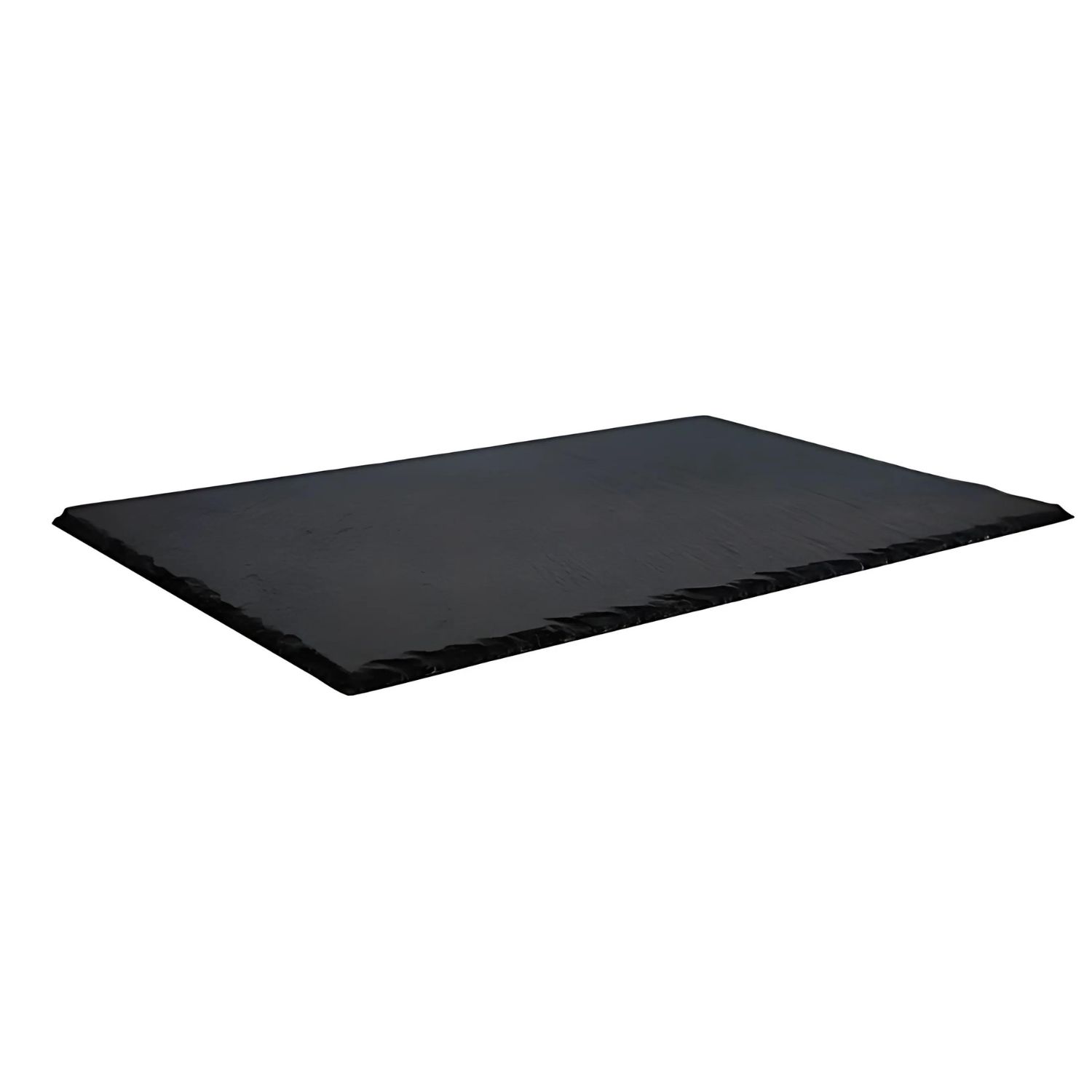 PLATO WAYU RECTANGULAR PIEDRA PIZARRA 30CM ALTA DURABILIDAD COCINA - 1