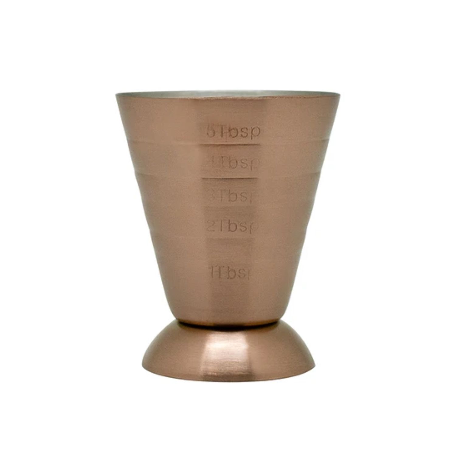 SET MEDIDOR Y CUCHARA COPPER LINE WAYU COCTELERIA COCINA - 3