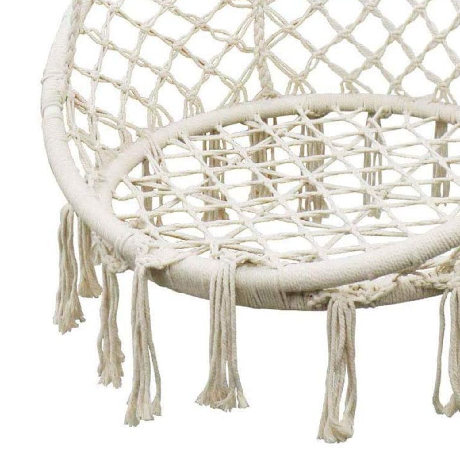 SILLA HAMACA TEJIDO COLGANTE PARA CASAS HOGAR HAMACA - 3
