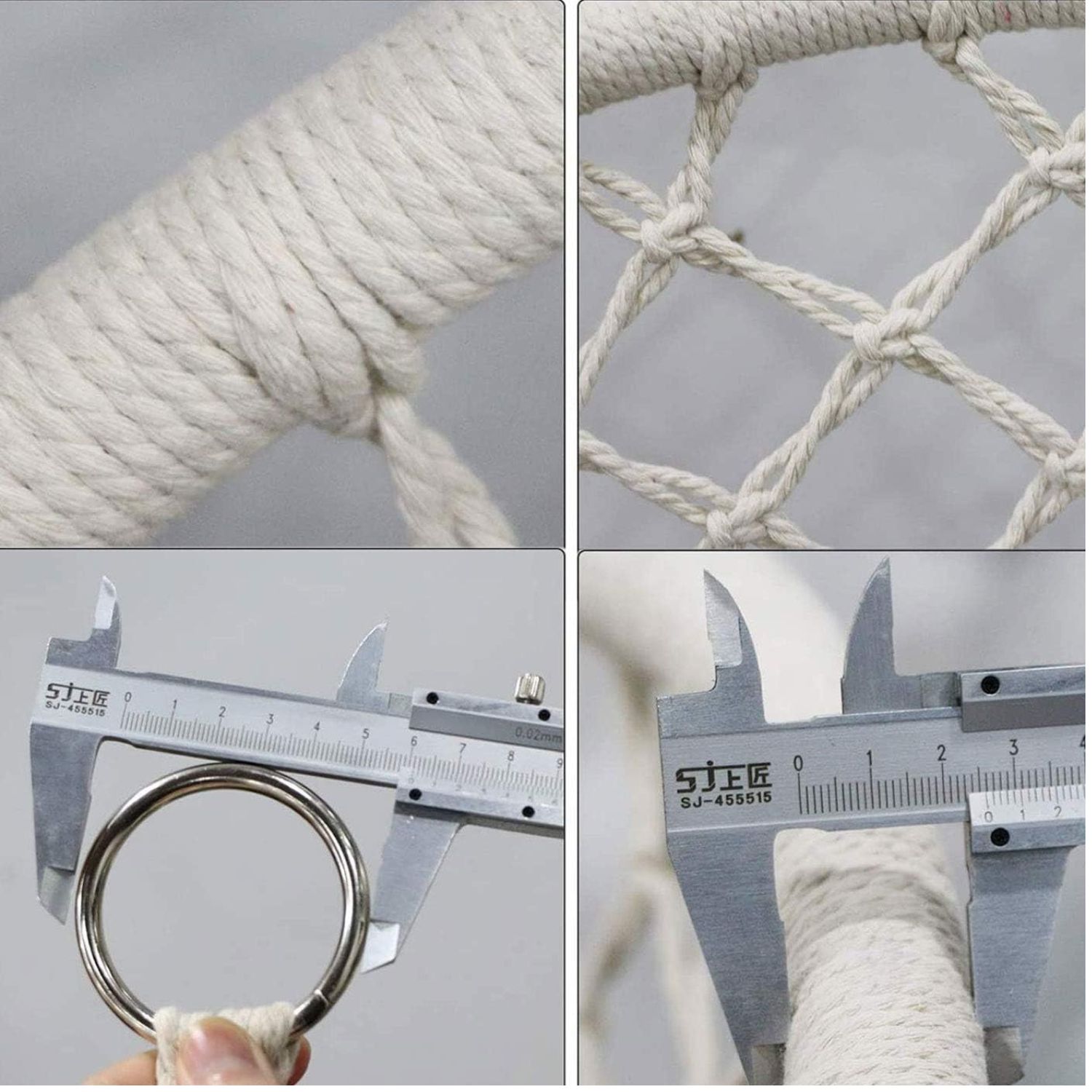 SILLA HAMACA TEJIDO COLGANTE PARA CASAS HOGAR HAMACA - 5
