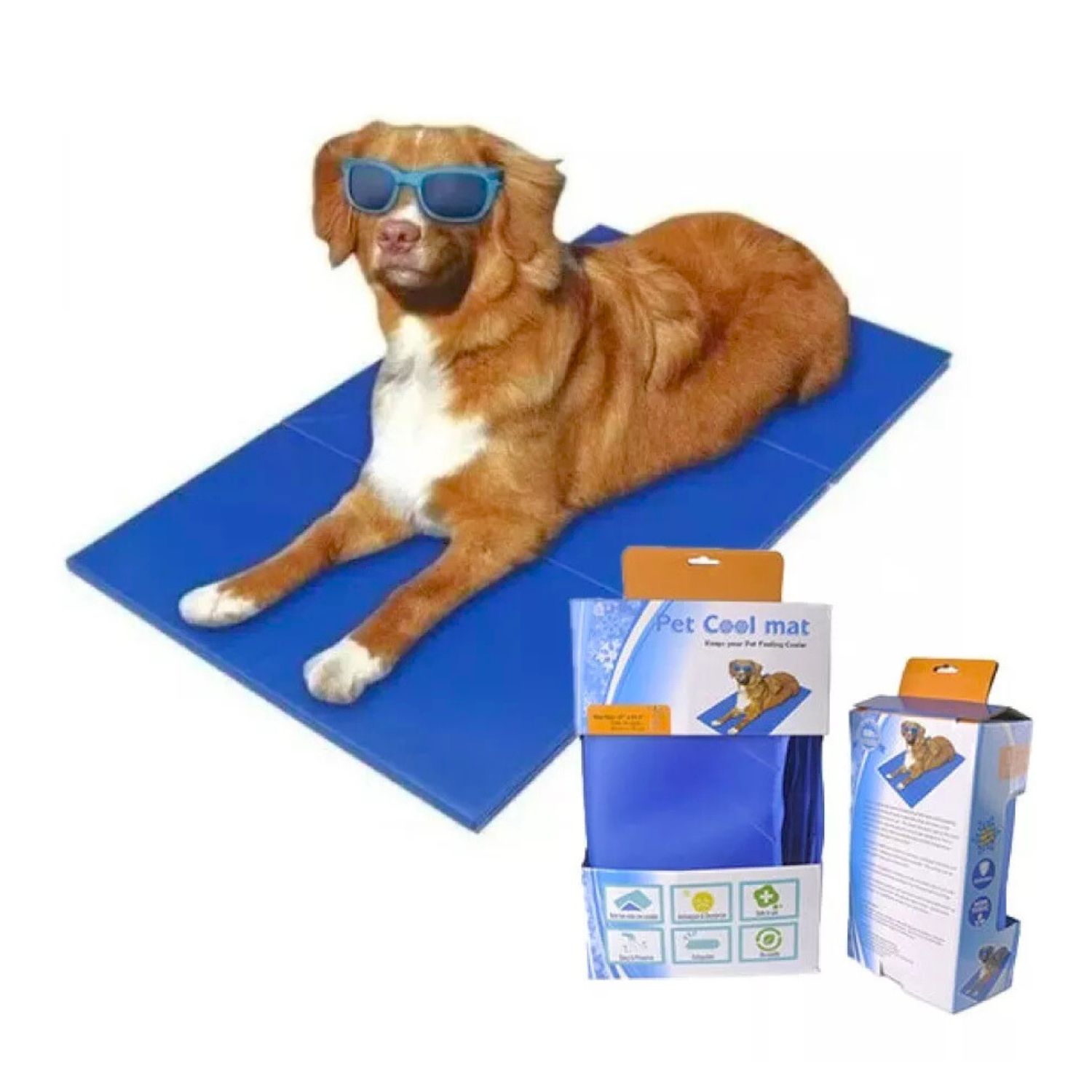 MANTA REFRESCANTE TALLA M PET COOL MAT MASCOTAS GATOS PERRO - 3