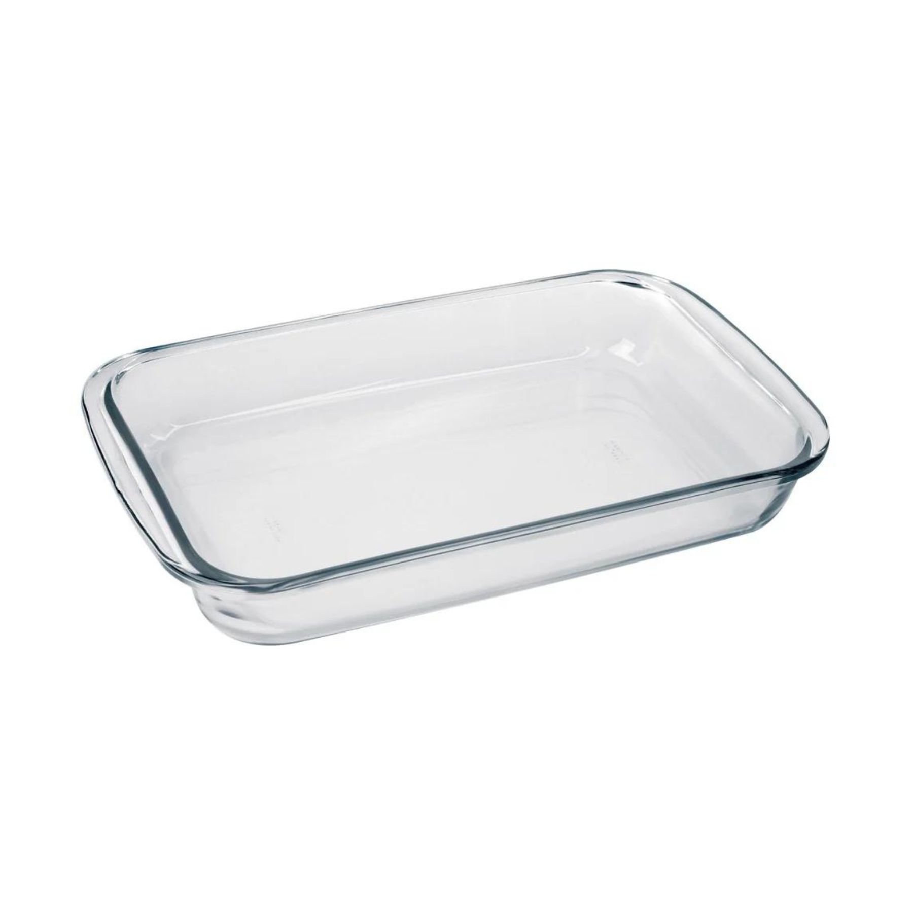 PACK 2 FUENTES ASADERAS MEDIANA PEQUEÑA VIDRIO RECTANGULAR - 2