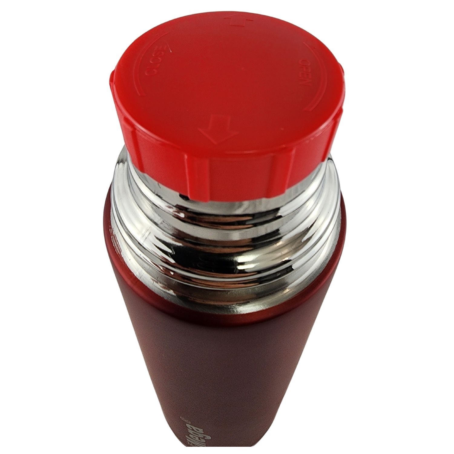 TERMO MEGA SLIM IV 1L ACERO INOXIDABLE TE EN COLOR CAFE OUTDOOR EN COLOR ROJO - 4