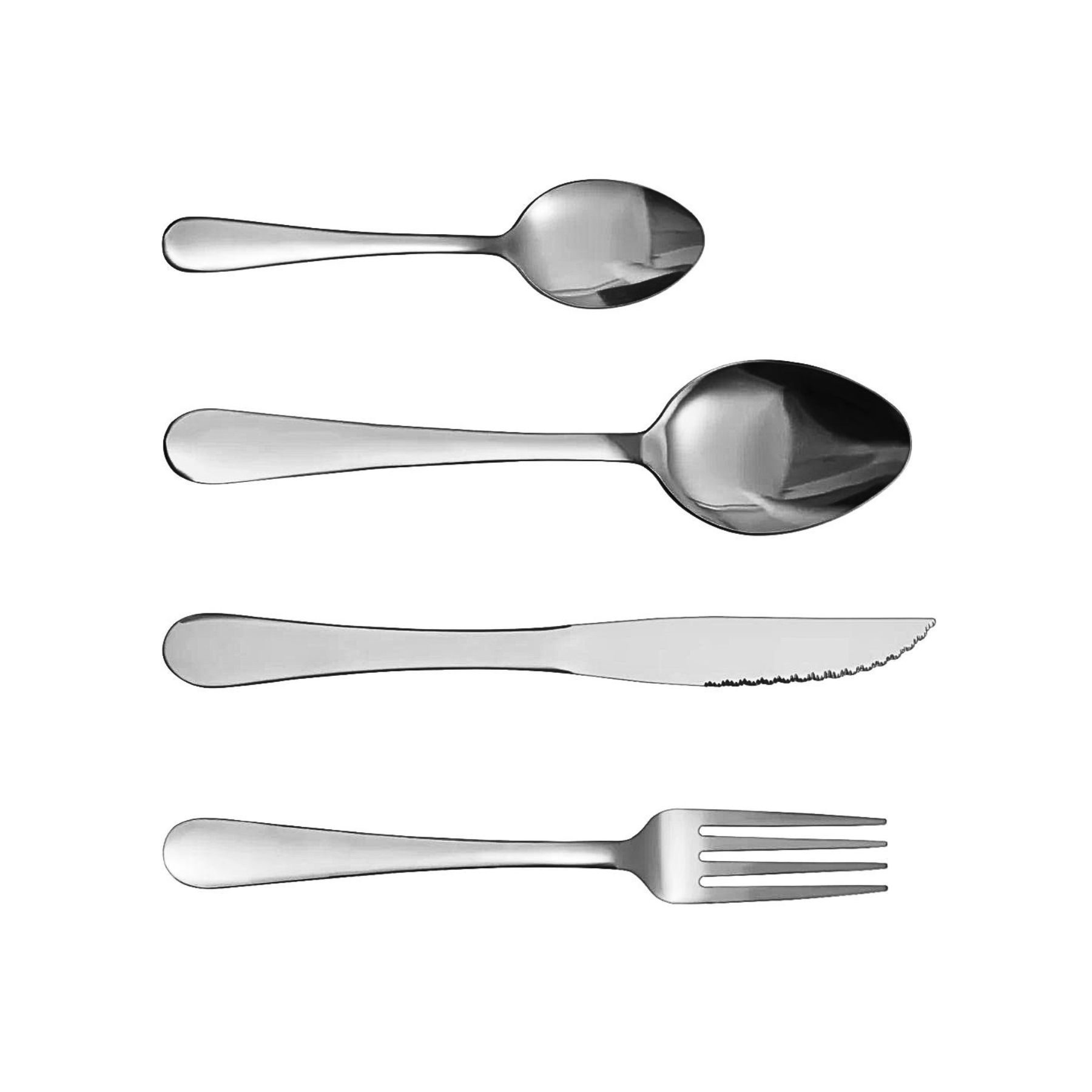 SET CUBIERTOS 24 PZS WIGAN KRONS ACERO INOX SET CUCHILLERIA - 2