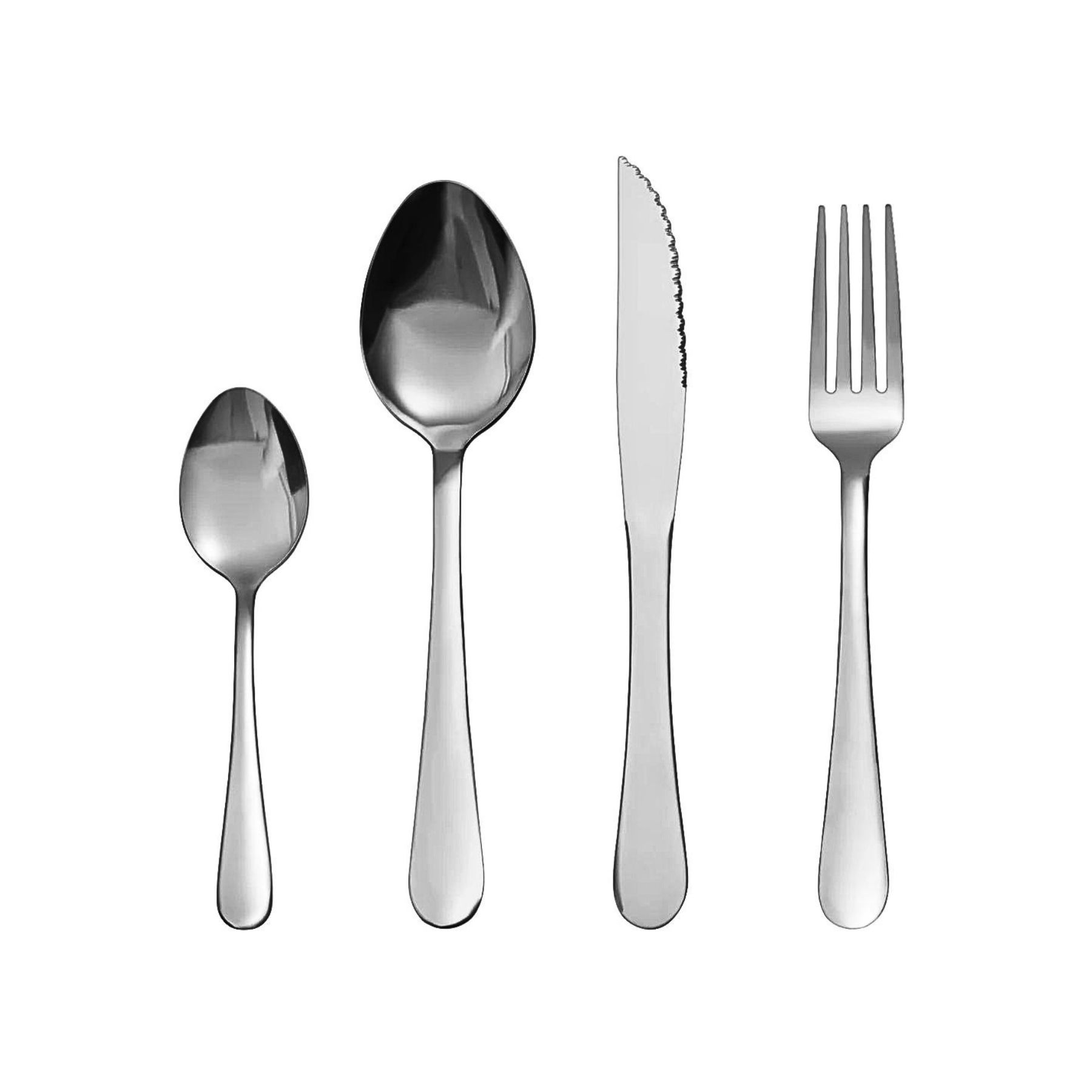 SET CUBIERTOS 24 PZS WIGAN KRONS ACERO INOX SET CUCHILLERIA - 3
