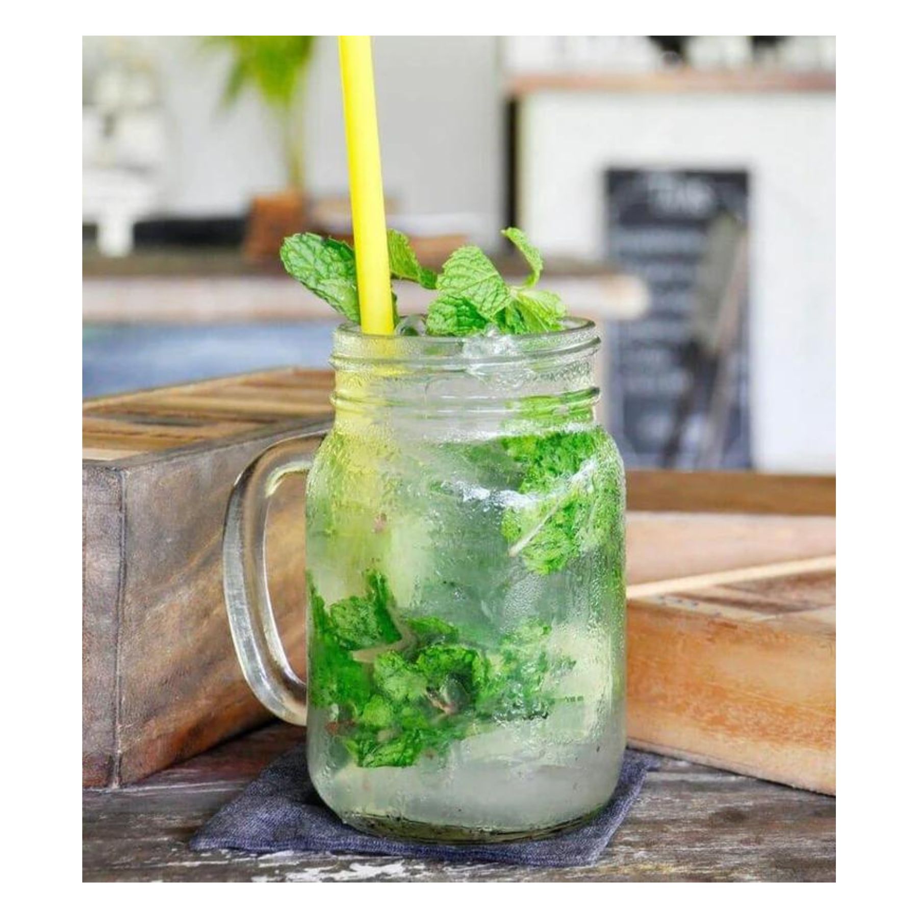 SET 4 VASOS MOJITO MASON GLASSO - 3