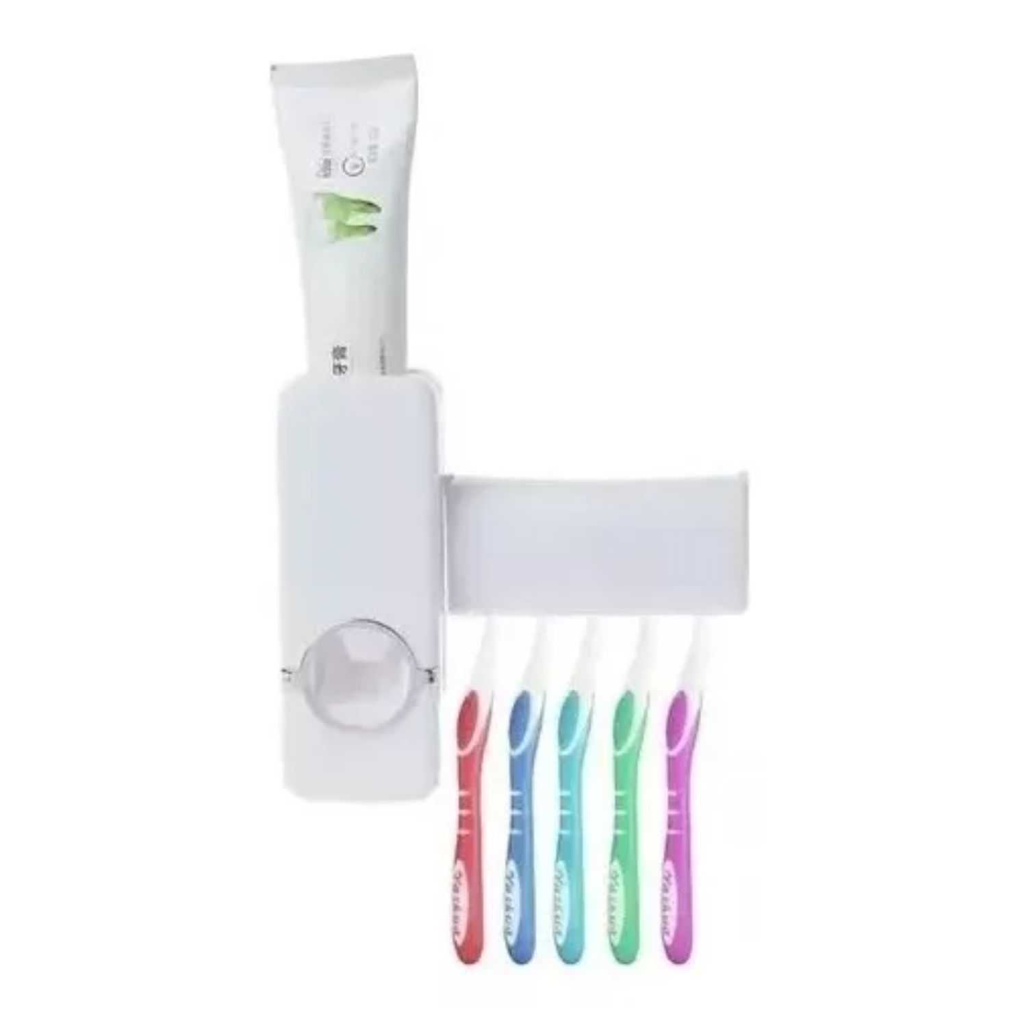 DISPENSADOR ORGANIZADOR AUTOMÁTICO PARA PASTA DIENTES - 1