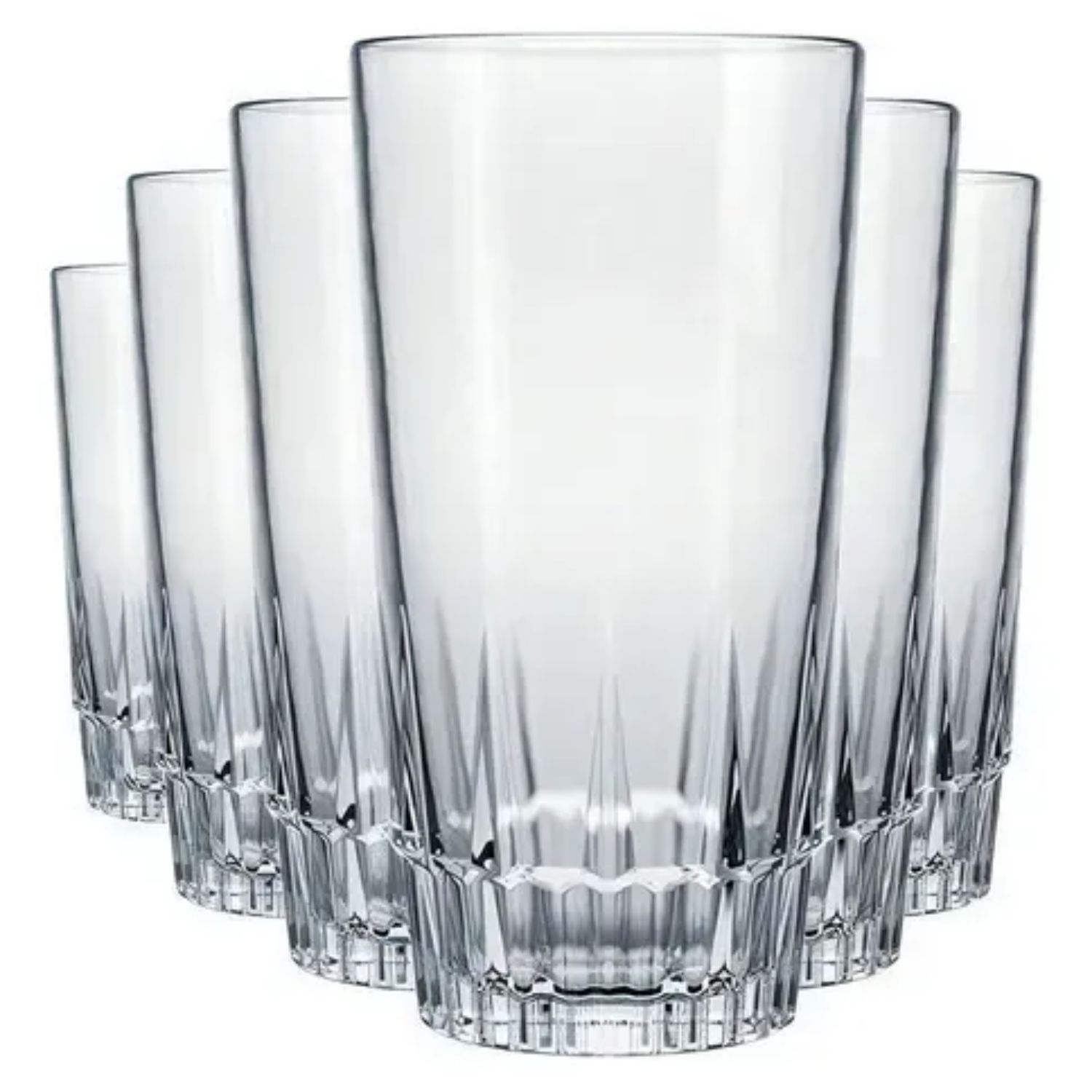 SET 6 VASOS ALTO LONG DRINK VEGA 330ML TRASPARENTE - 4