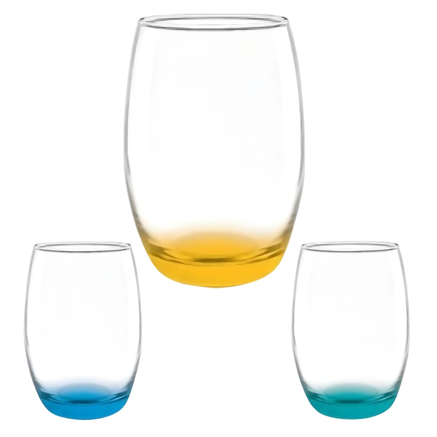 SET DE 6 VASOS ALTOS MIKONOS FONDO 460ML - 2