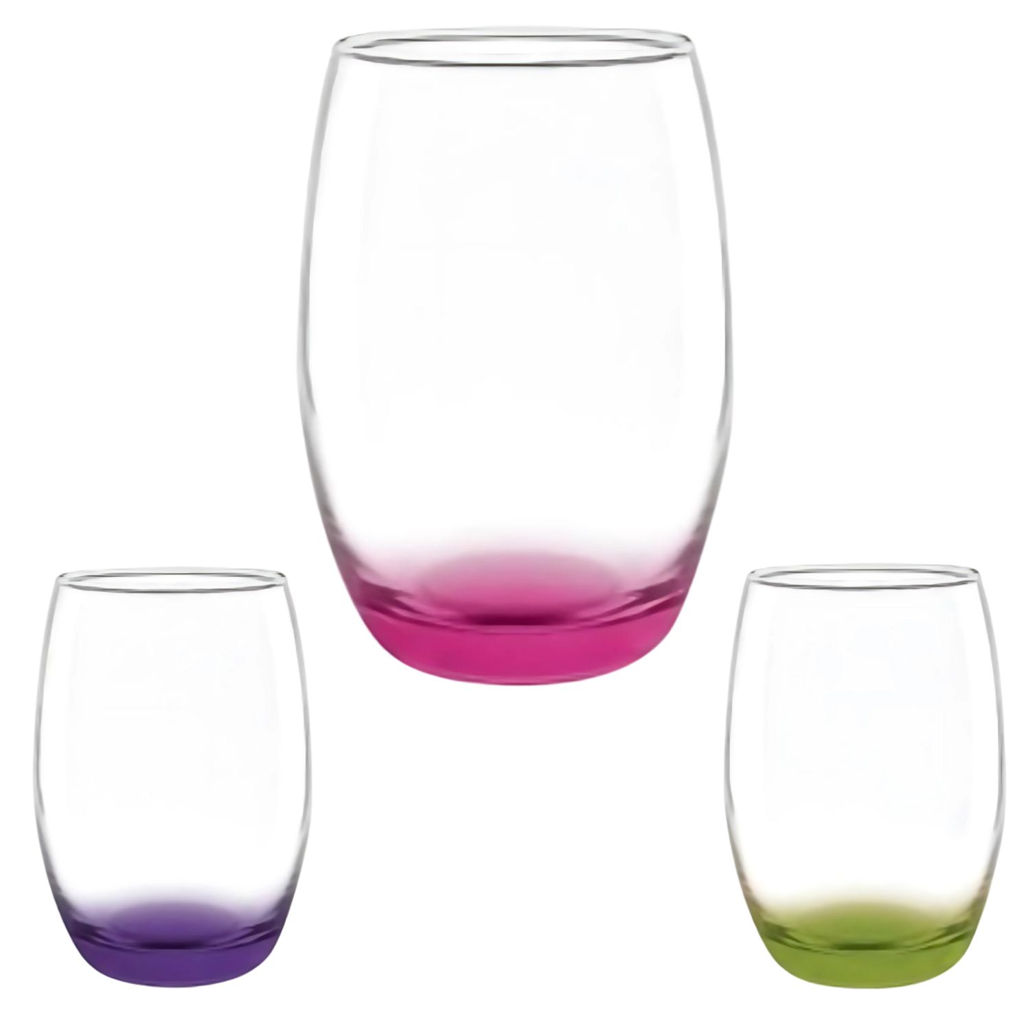 SET DE 6 VASOS ALTOS MIKONOS FONDO 460ML - 3