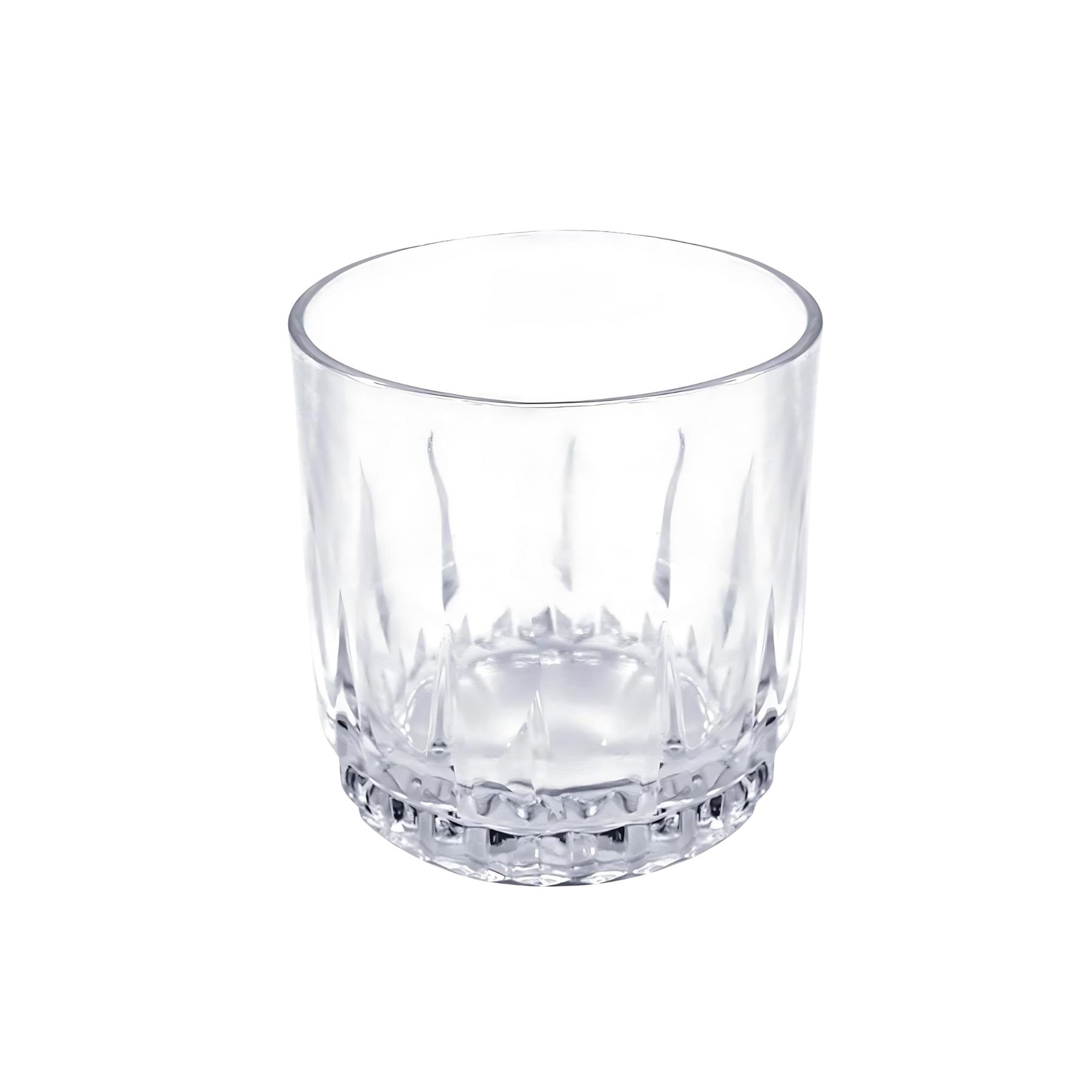 SET 6 VASOS BAJOS WHISKY CRISTAR PRISMA ROCKS 306ML - 1
