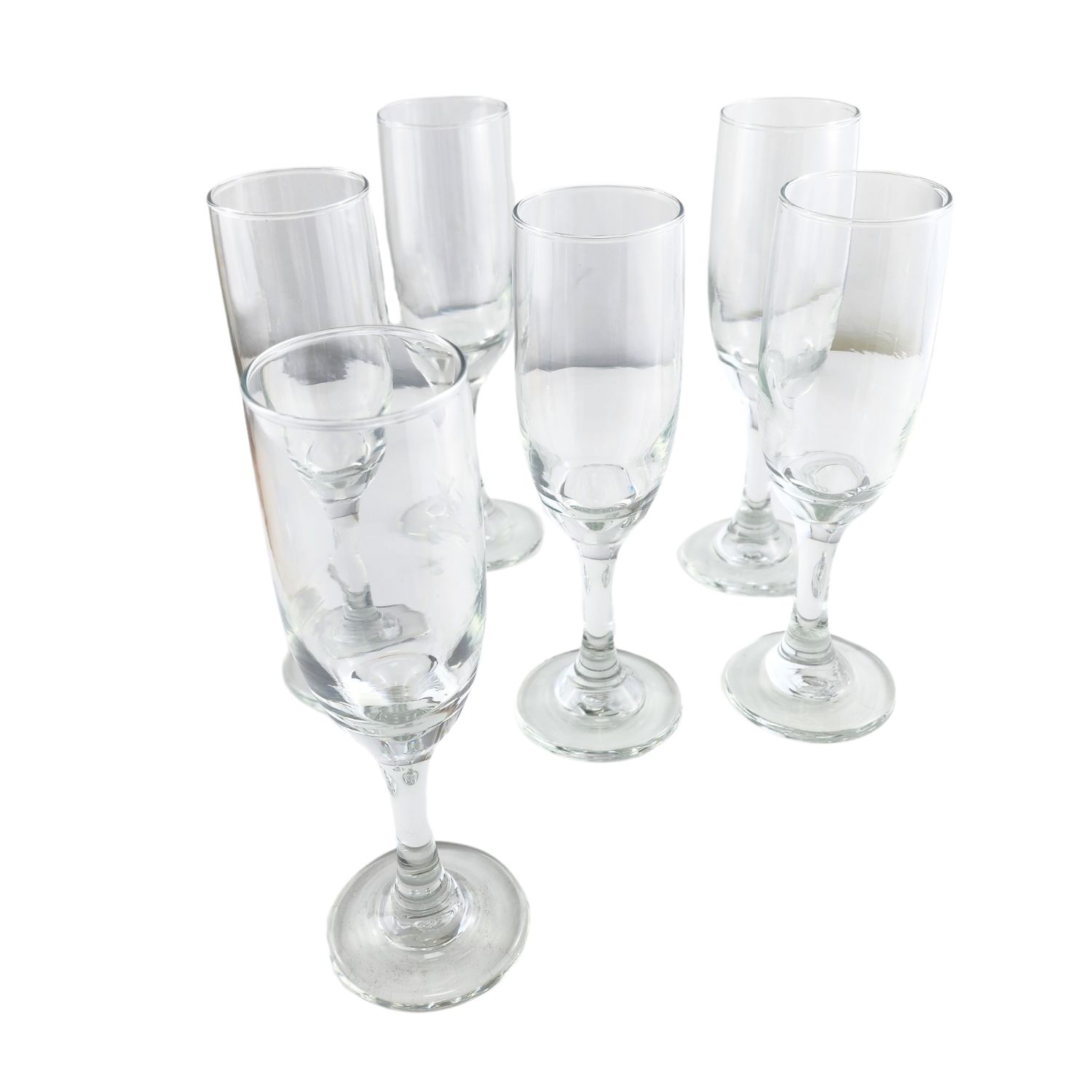 Set 6 Copas Champagne Modelo Versalles de 176mL - 3