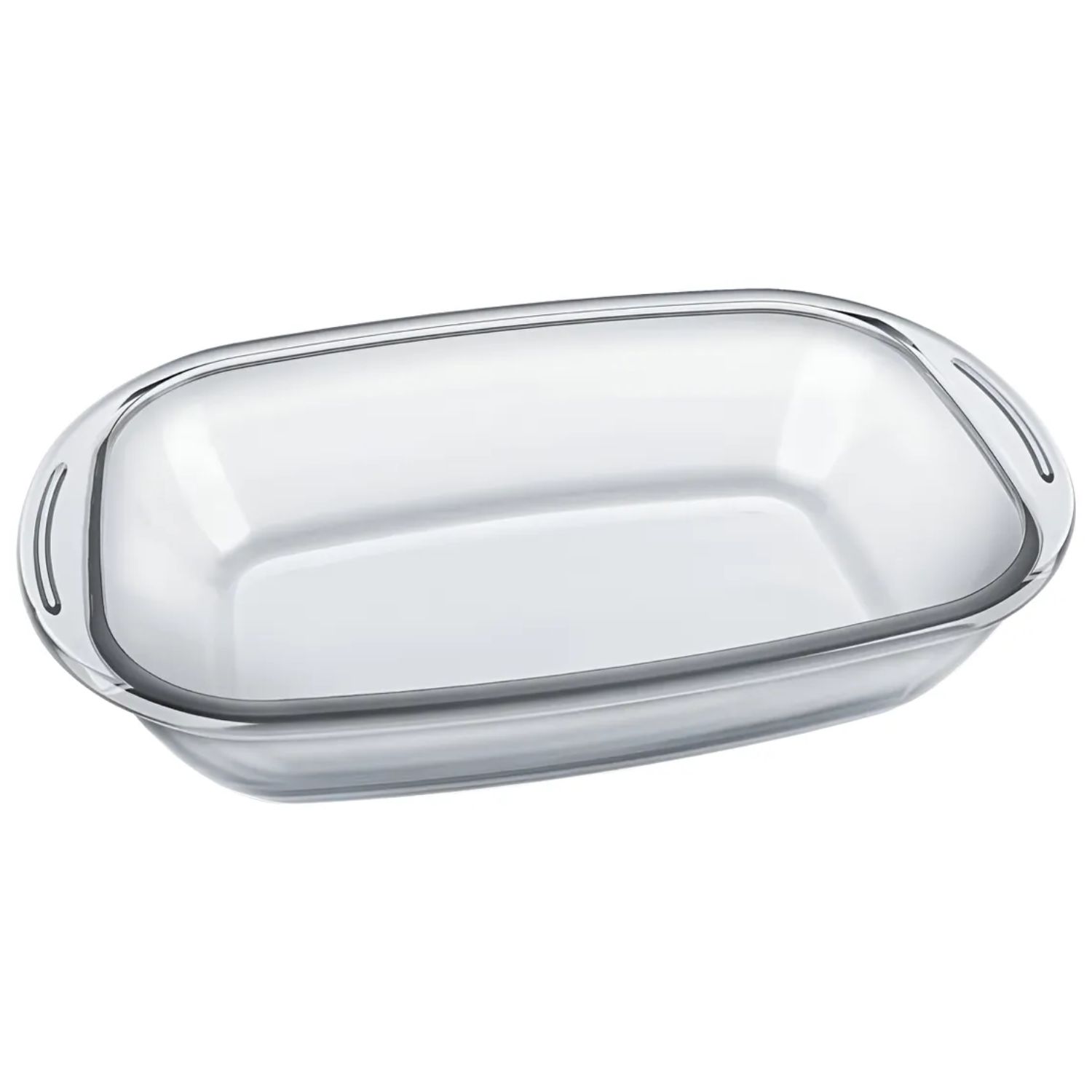 BANDEJA RECTANGULAR PEQUEÑA VIDRIO TEMPLADO 1800ML SEMPRE - 1