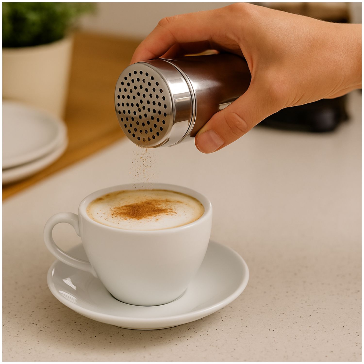 CONDIMENTERO DISPENSADOR CUINER DE 7CM ACERO INOXIDABLE - 3