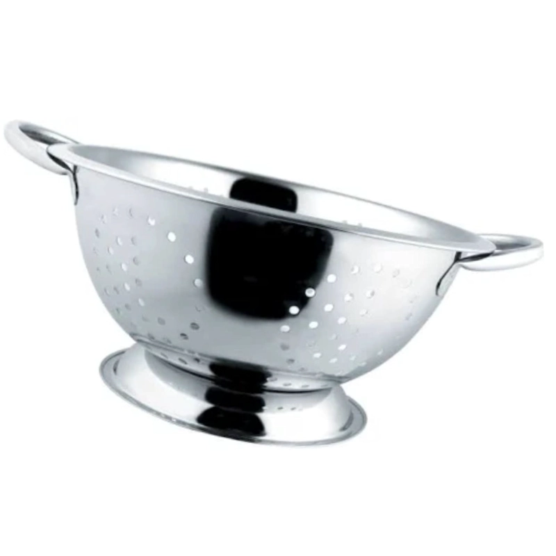 COLADOR ESCURRIDOR DE COMIDA CUINER ACERO INOXIDABLE 24CM - 4