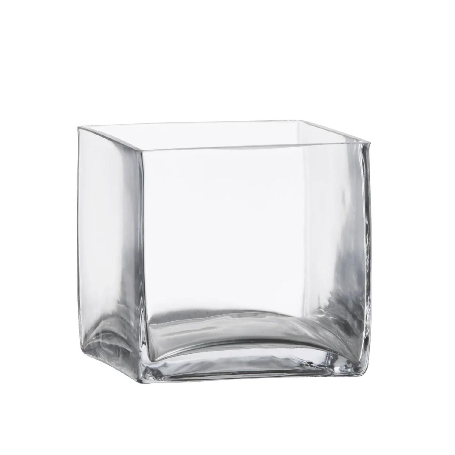 FLORERO QUADRO 12CM VIDRIO TRANSPARENTE CUADRO ALLEGRA - 1