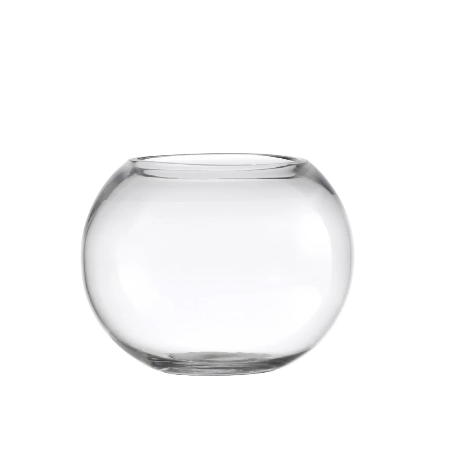 FLORERO ACUARIO 15CM VIDRIO CENTRO MESA DECORACION ALLEGRA - 1