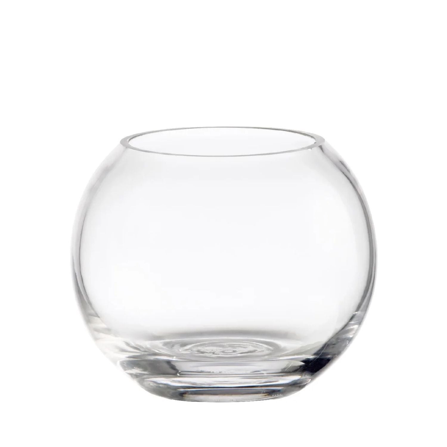 FLORERO ACUARIO 8CM VIDRIO REDONDO TRANSPARENTE ALLEGRA