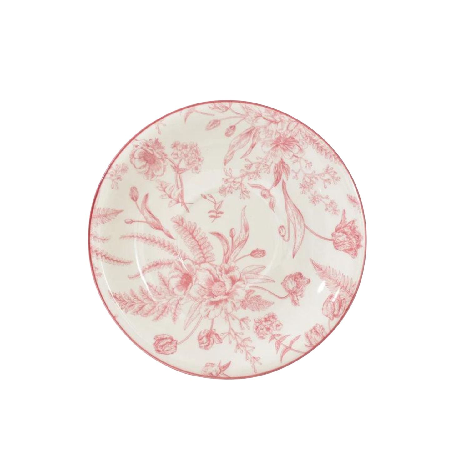SET 6 PLATILLOS DISEÑO ROSE ROYAL 15CM MENAJE COCINA - 3