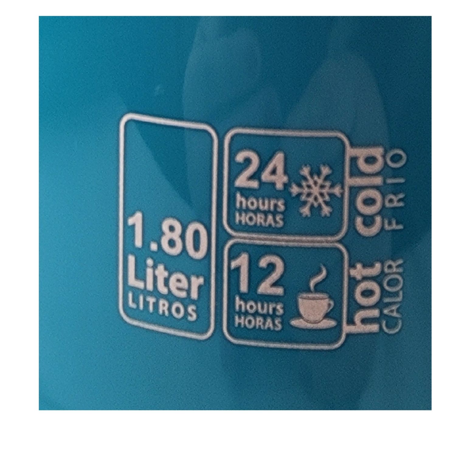 TERMO MEGA 1.8L AIR POT MANILLA SIFON BEBIDAS CALIENTES FRIAS VERDE - 6