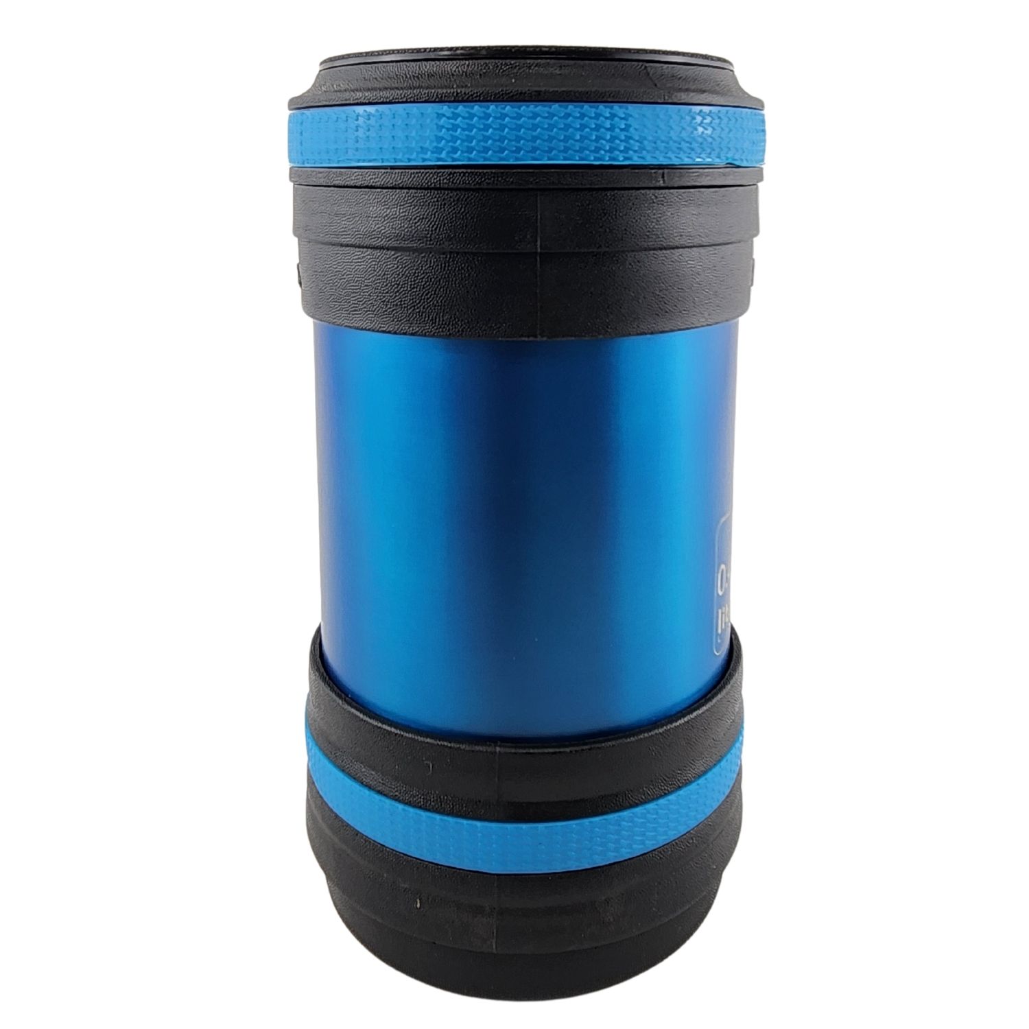 TERMO MEGA MAXX 400ML COMIDAS METALICO ACERO INOXIDABLE AZUL - 2