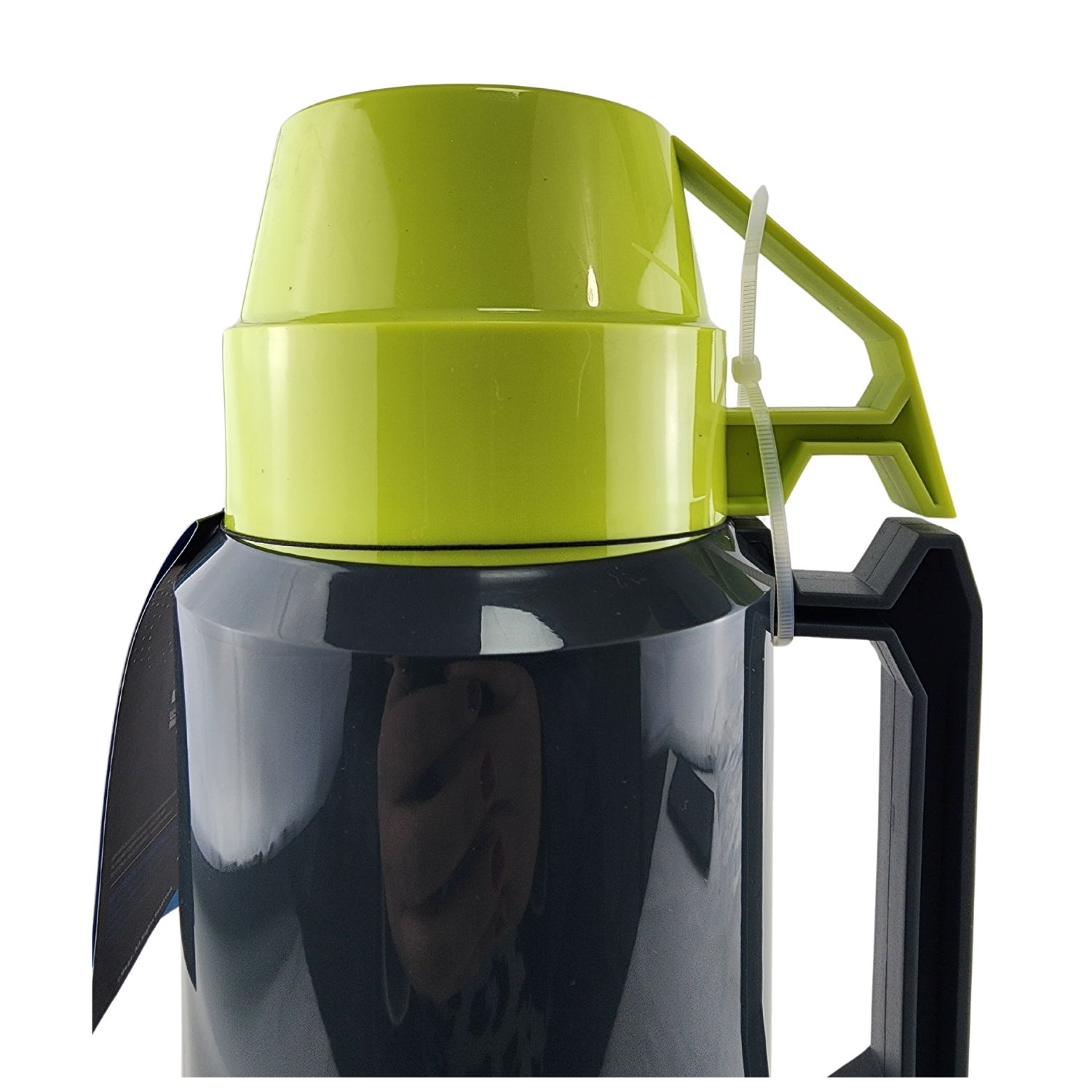 TERMO MEGA 1.9L NEW MEGATEMP BEBIDAS CALIENTES FRIAS CON TAZAS VERDE - 5