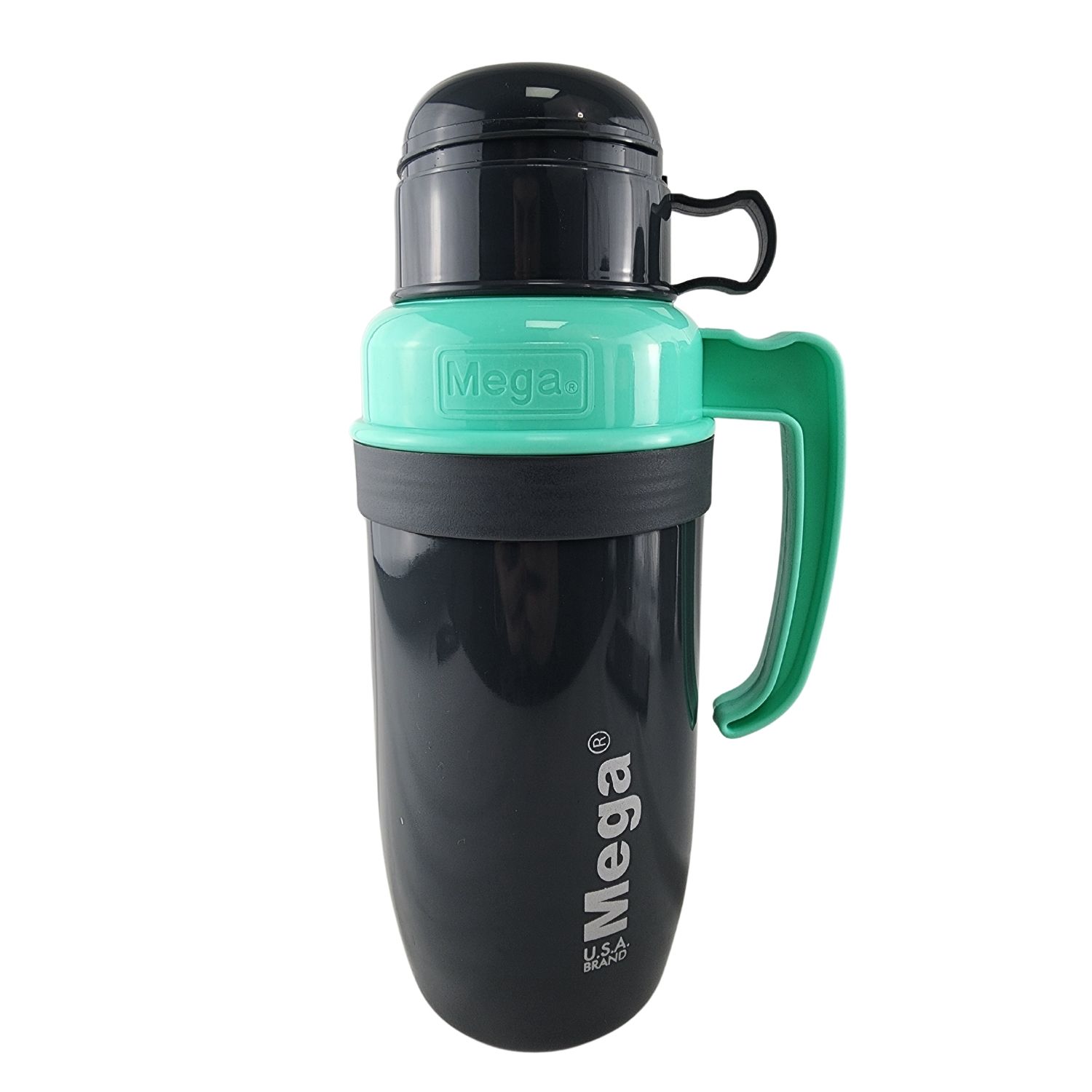 TERMO NEW MEGA 1L PARA LIQUIDOS CALIENTES FRIOS TURQUESA - 1