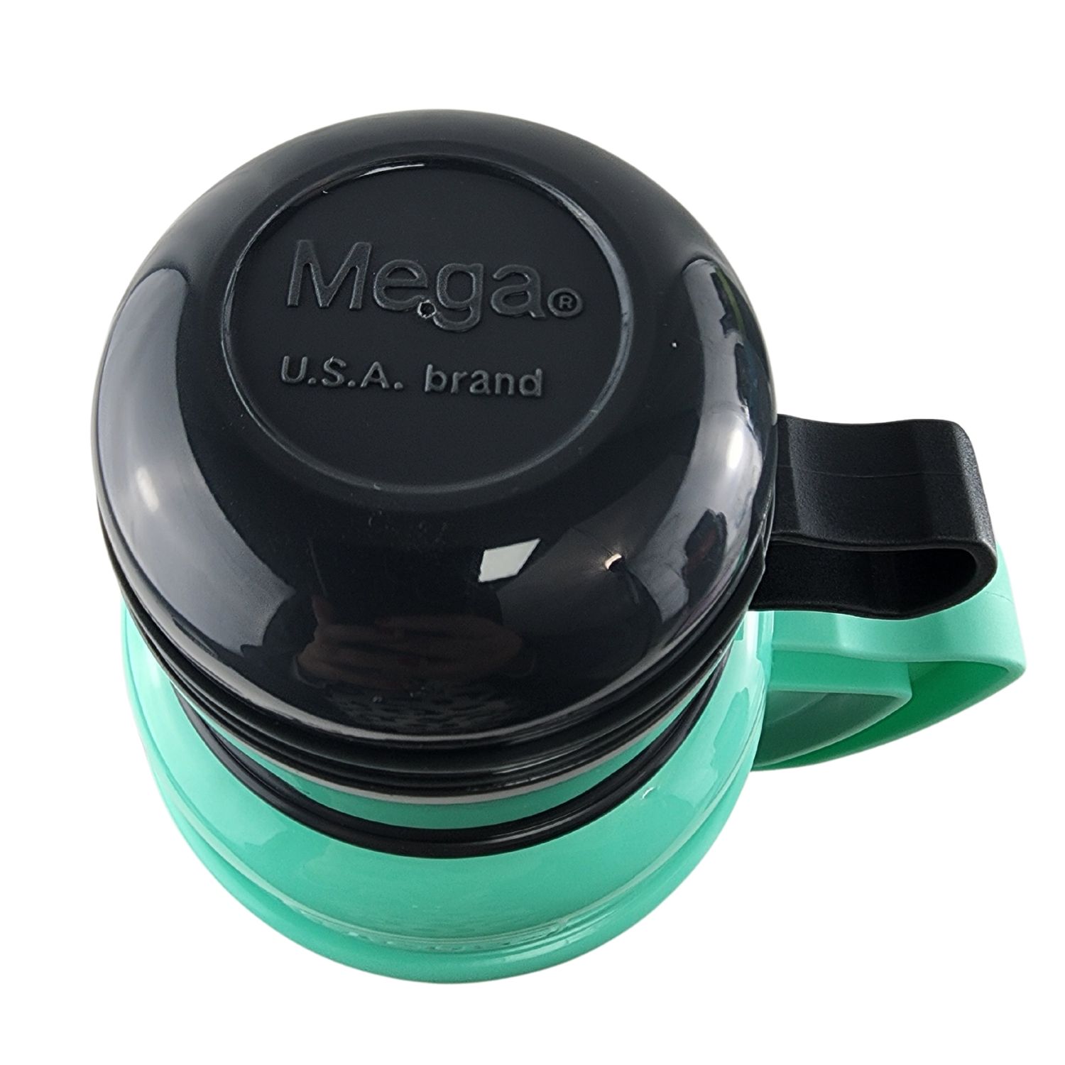TERMO NEW MEGA 1L PARA LIQUIDOS CALIENTES FRIOS TURQUESA - 4