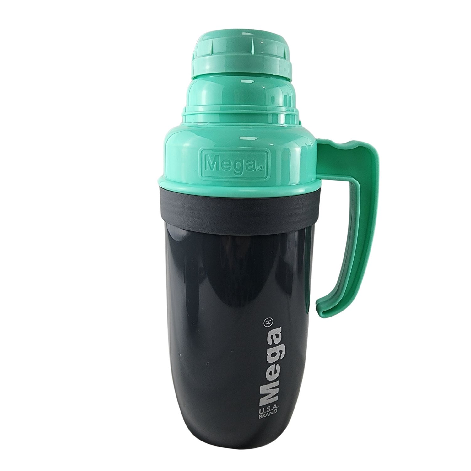 TERMO NEW MEGA 1L PARA LIQUIDOS CALIENTES FRIOS TURQUESA - 5