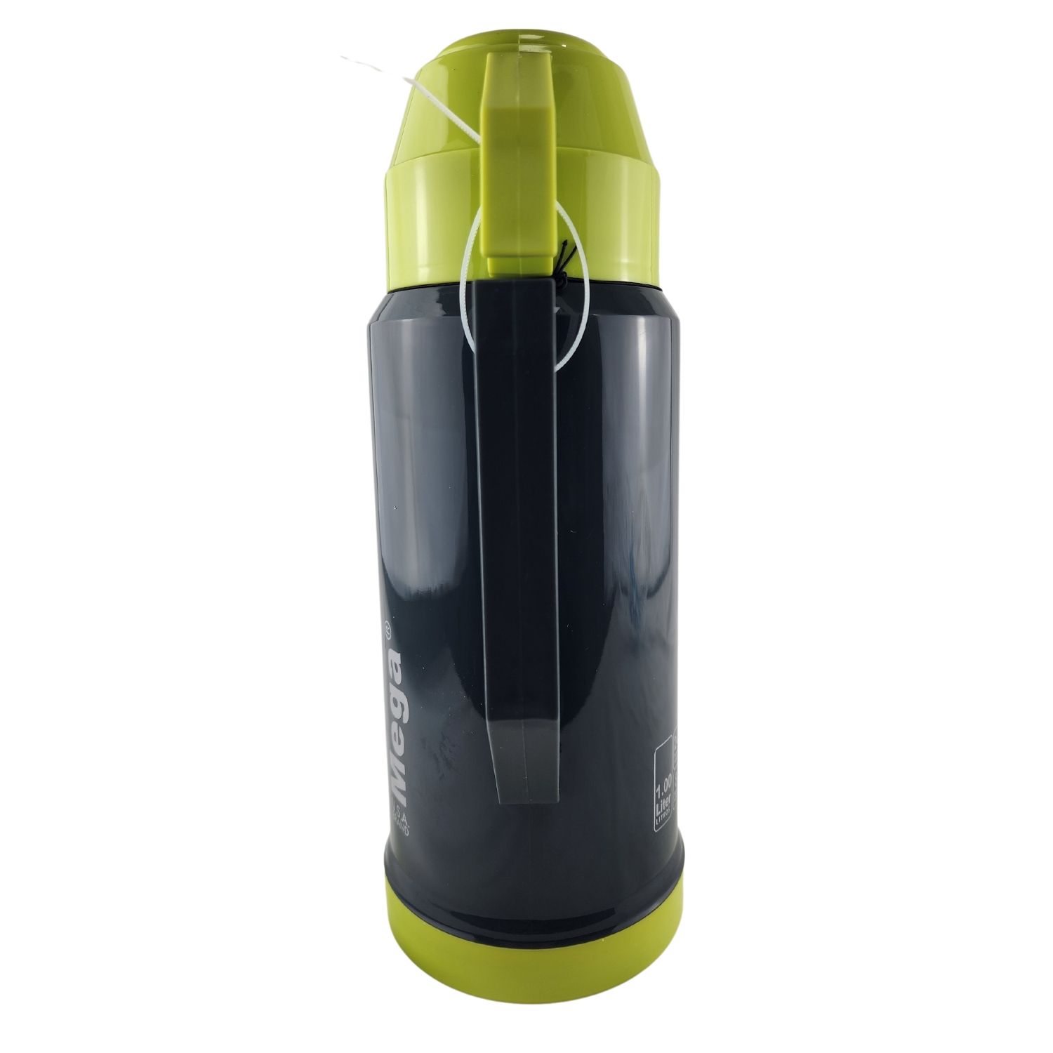 TERMO MEGA 1L NEW MEGATEMP BEBIDAS CALIENTES FRIAS CON TAZAS VERDE - 3