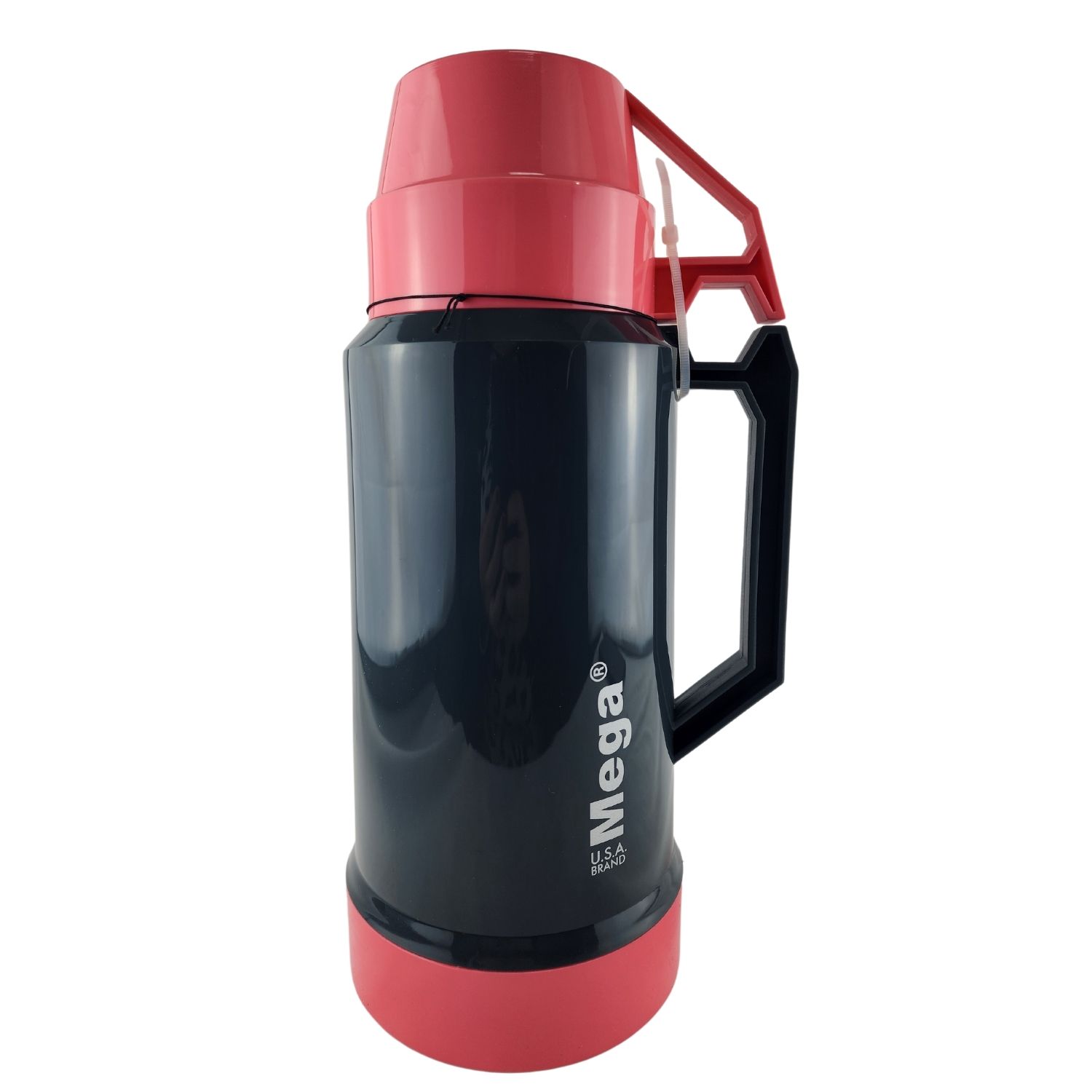 TERMO MEGA 1.9L NEW MEGATEMP BEBIDAS CALIENTES FRIAS CON TAZAS ROSA - 1