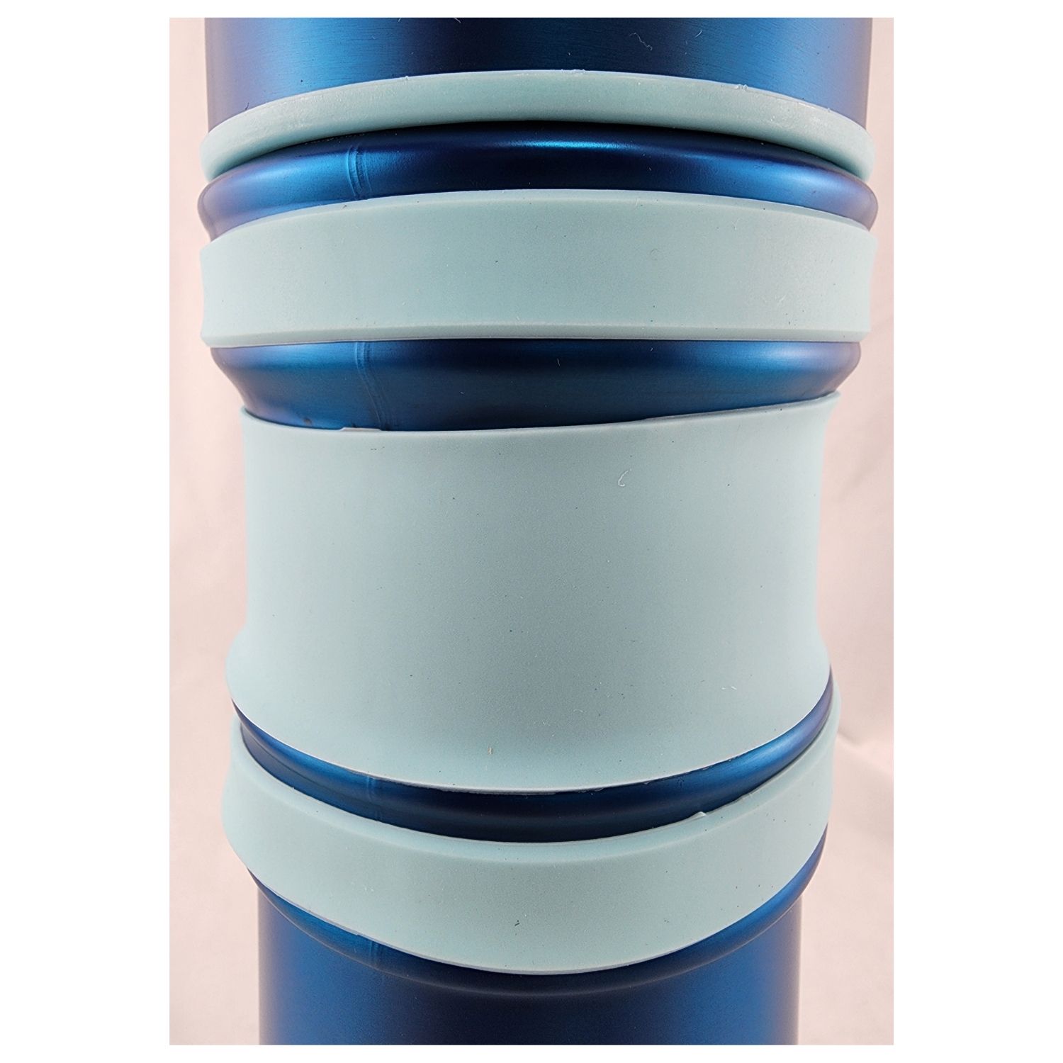 TERMO MEGA SLIM II 1L ACERO INOXIDABLE BEBIDAS CALIENTES FRIAS AZUL - 5