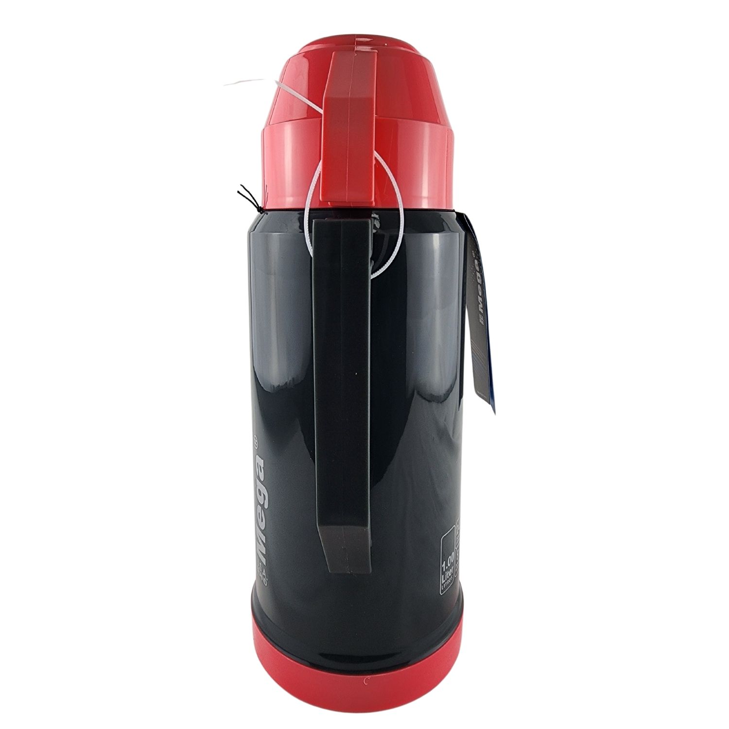 TERMO MEGA 1L NEW MEGATEMP BEBIDAS CALIENTES FRIAS CON TAZAS ROSA - 3