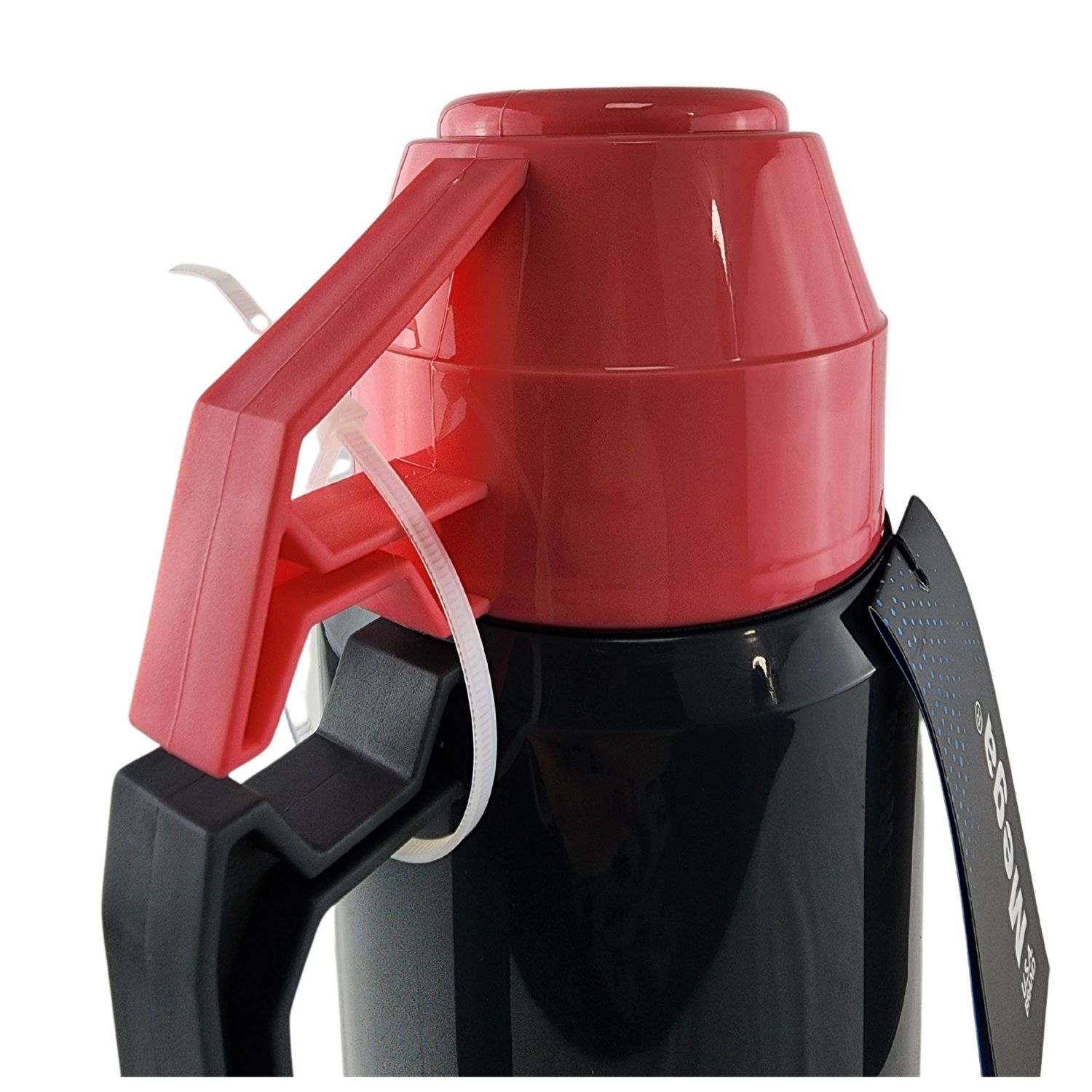 TERMO MEGA 1L NEW MEGATEMP BEBIDAS CALIENTES FRIAS CON TAZAS ROSA - 5