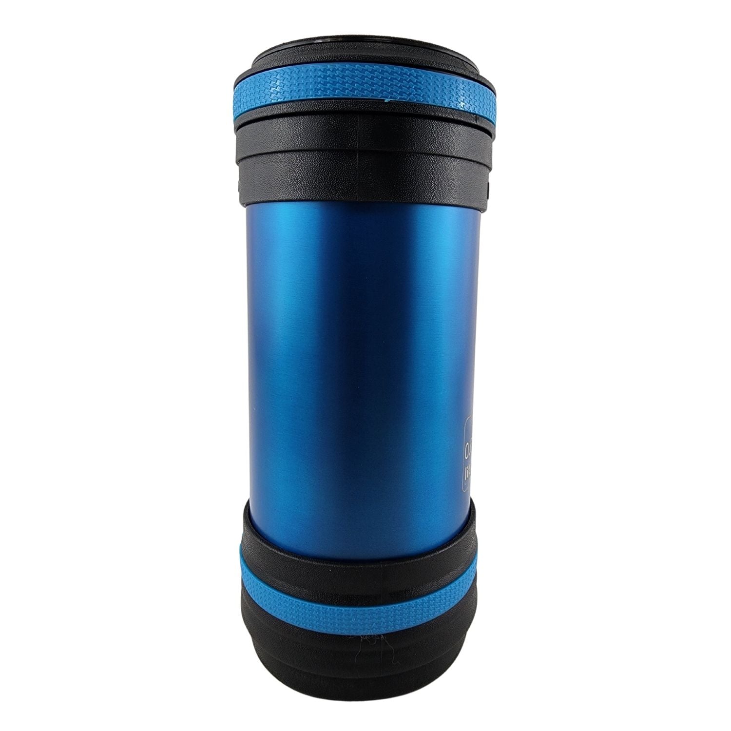 TERMO MEGA MAXX 600ML COMIDAS METALICO ACERO INOXIDABLE AZUL - 3