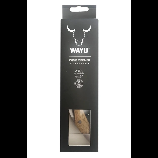Abridor Vinos Wayu Sacacorchos Acero Cocteleria Profesional - 4