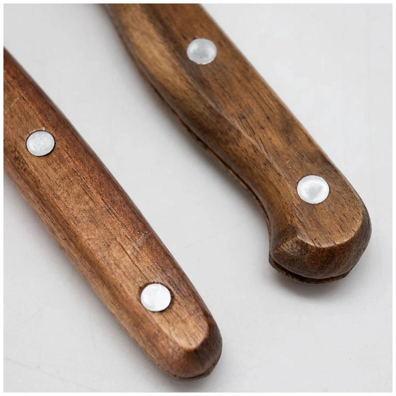 SET CUCHILLOS TENEDORES WAYU PRM 8 PIEZAS ACERO INOXIDABLE - 4