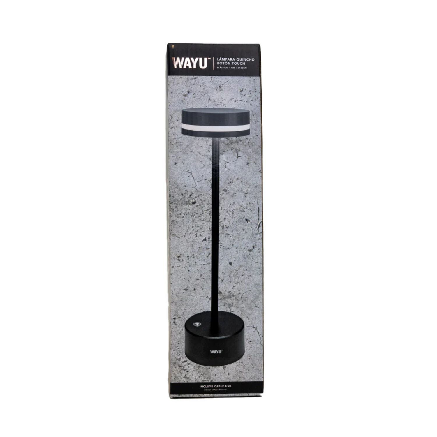 LAMPARA QUINCHO USB DE 22CM MULTIUSO DECORACION HOGAR WAYU - 3
