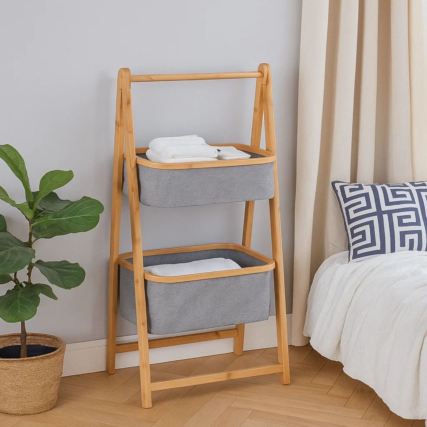 ORGANIZADOR ALMACENAMIENTO 2 NIVELES ESTANTE DE COCINA - 2