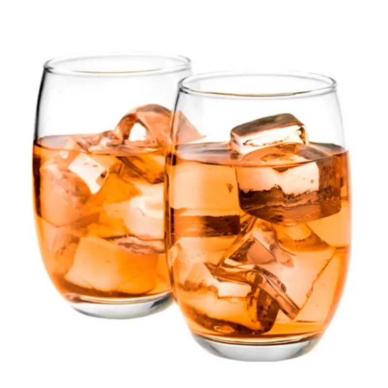 PACK 12 VASOS ALTOS VIDRIO MIKONOS COCINA - 2