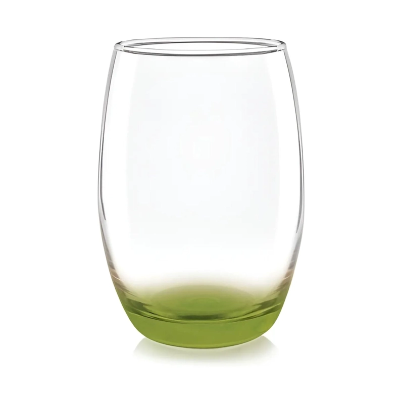 SET DE 6 VASOS ALTOS MIKONOS FONDO COLOR 460ML CRISTAR - 4