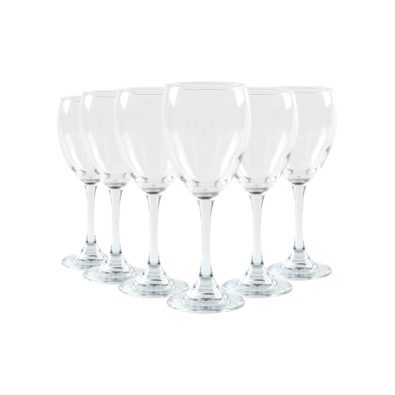 PACK DISPLAY 6 COPAS PARA VINO TINTO 300ML MODELO VERSALLES - 4
