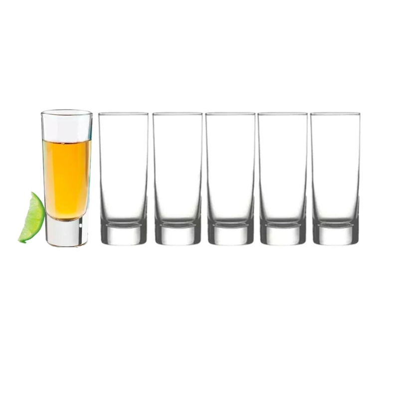 SET 6 VASOS TRAGO CORTO LEXINGTON DE 74ML TEQUILA TRAGOS - 1