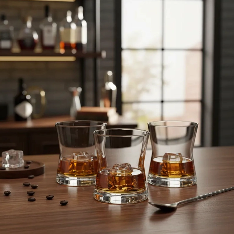 SET 24 VASOS DERIN WHISKY 300ML BEBIDAS TRAGOS ELEGANTE - 3