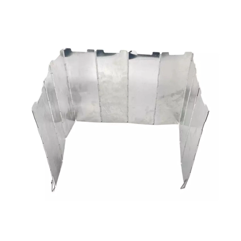 PROTECTOR DE VIENTO PARA COCINILLA PORTATIL CAMPING 84X24CM - 3