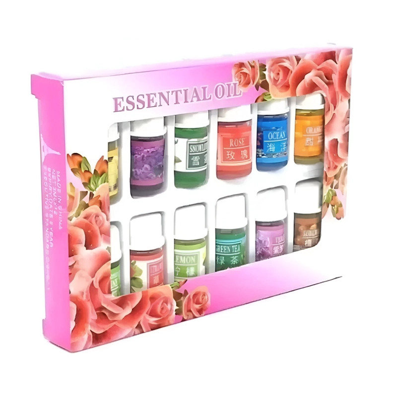PACK 2 HUMIDIFICADORES AROMATIZADORES 200ML + 12 ESENCIAS - 3