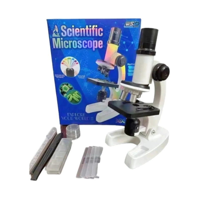 KIT DE CIENCIA PARA NIÑOS MICROSCOPIO JUGUETE EDUCATIVO - 1